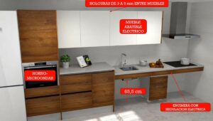 Altura de muebles y encimeras accesibles