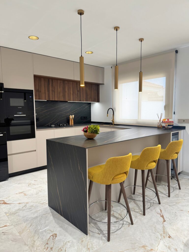 cocina minimalista Hélice cocinas